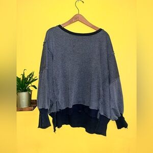 We The Free Charcoal Gray Camden Sweatshirt